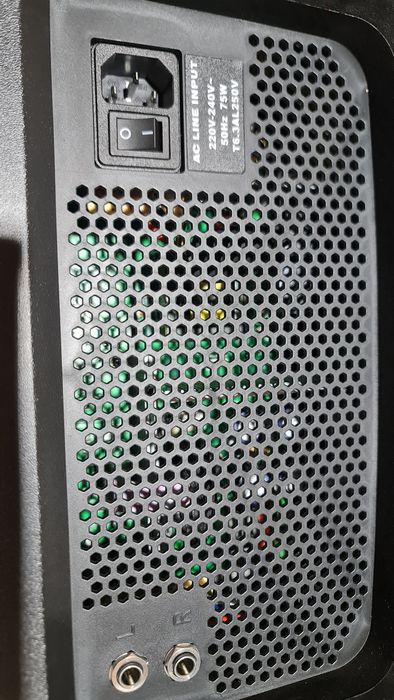 Boxe active JBL 300W CU MIXER, portabile