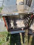 Dulap inox depozitare, tavi la cald
