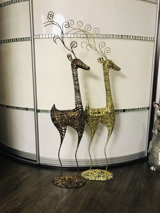 Олень для декора интерьера 1 м 15 см