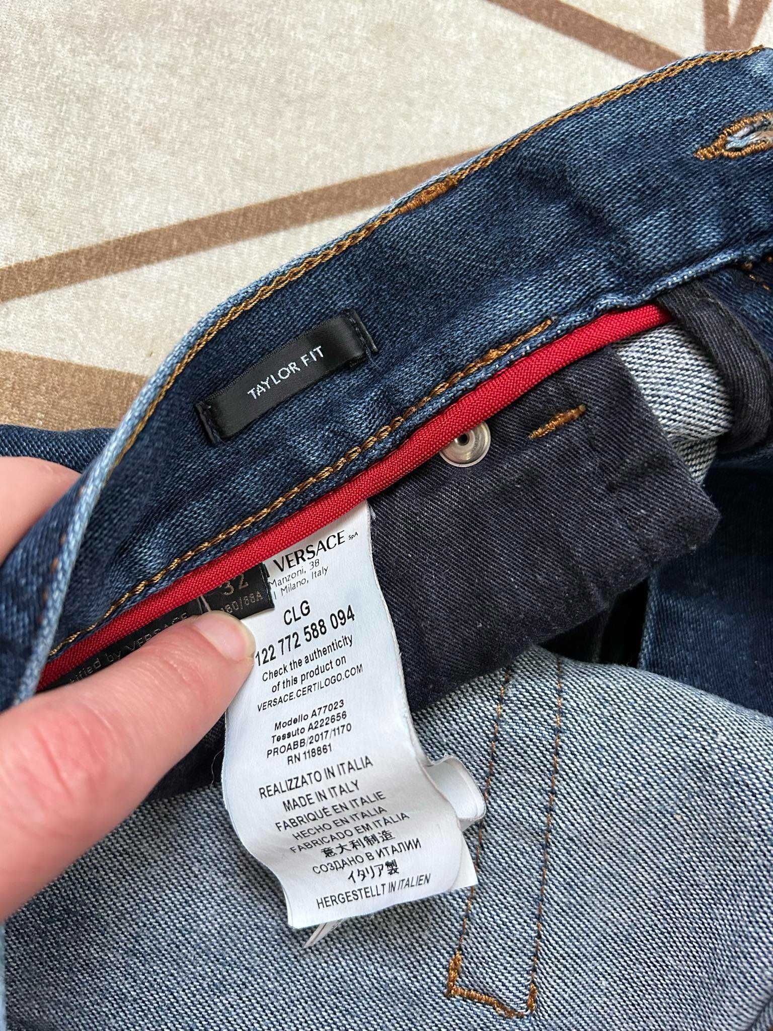 Оригинални мъжки дънки Versace