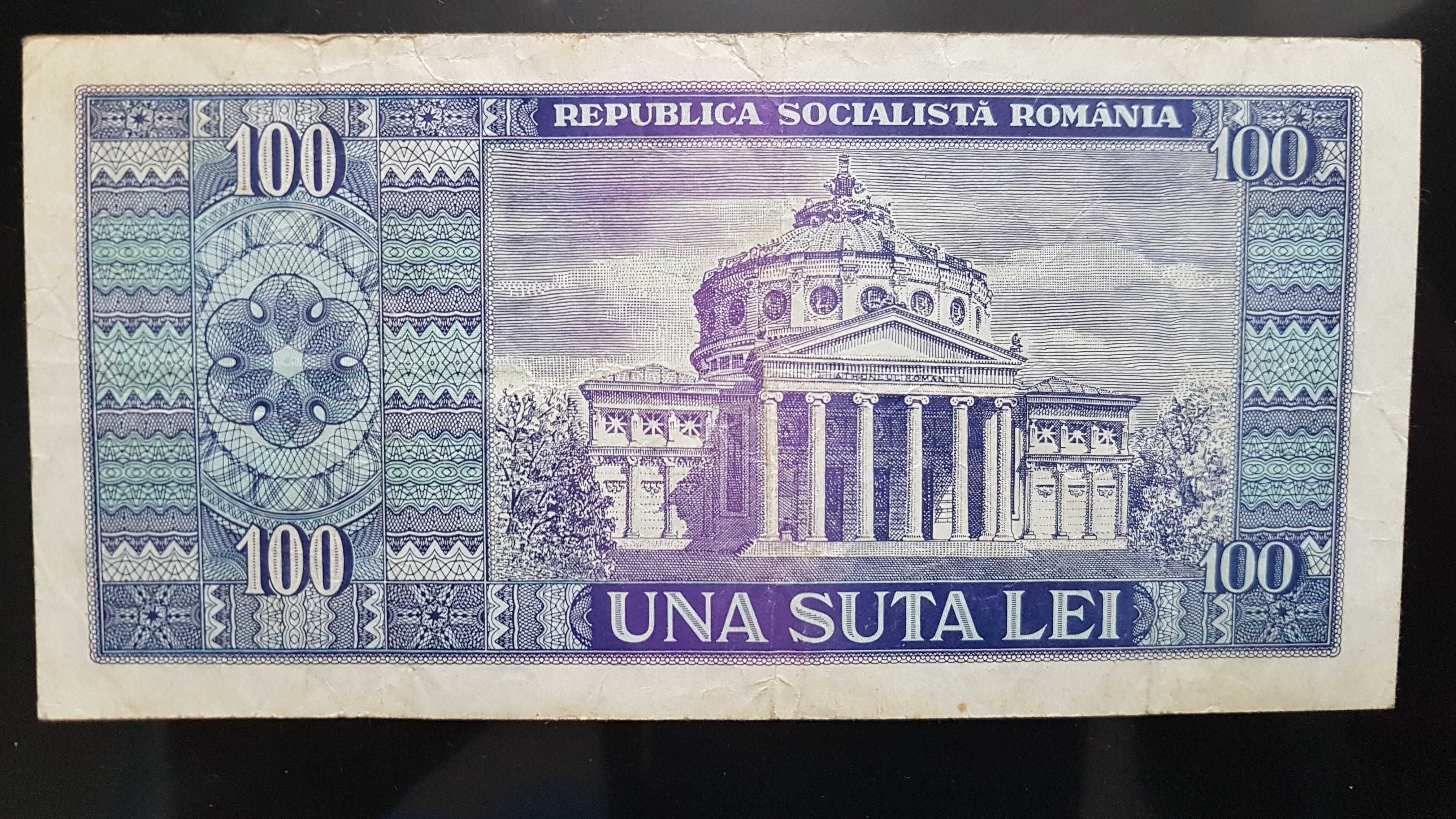 Bancnota de 100 lei din 1966