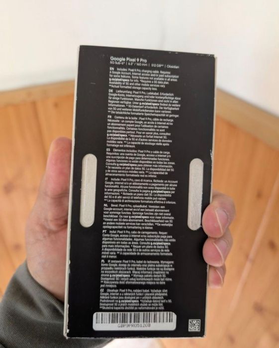 Google Pixel 9 Pro, 512gb, nou, dual sim, full box, nu schimb