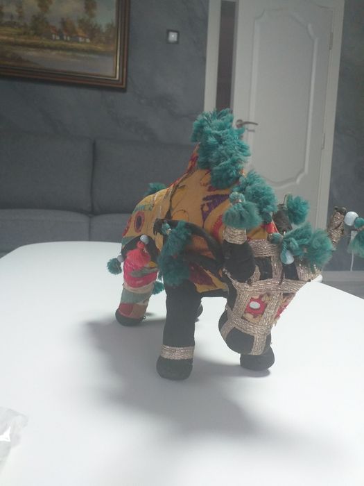 Стара детска играчка ръчна изработка ретро сувенир колекционерска