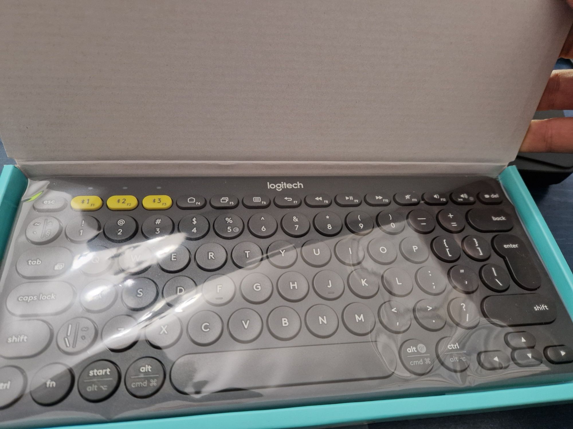 Tastatura bluetooth Logitech K380 - multi-dispozitiv
