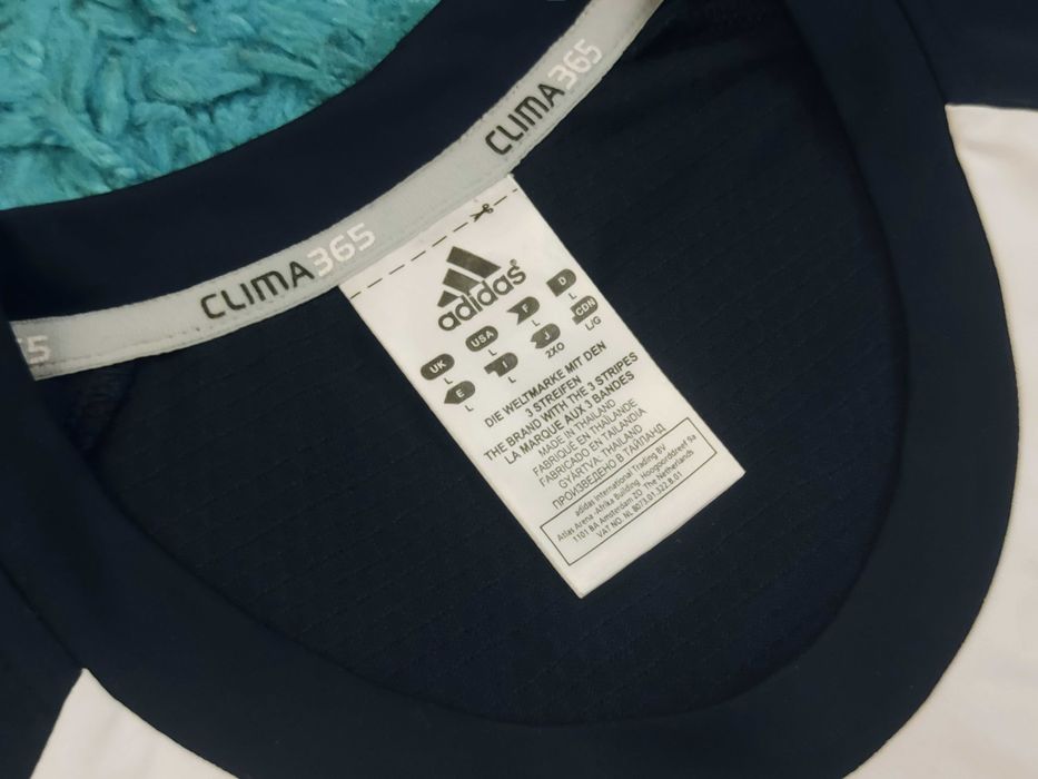 Tricou Adidas Climacool Navy Blue/White