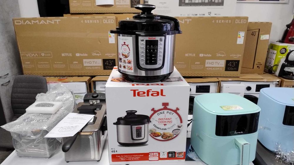 Уред за готвене Мултикукър-Multicooker Тефал-Tefal 6 л 25 програми