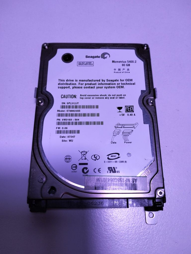 Жёсткий диск seagate