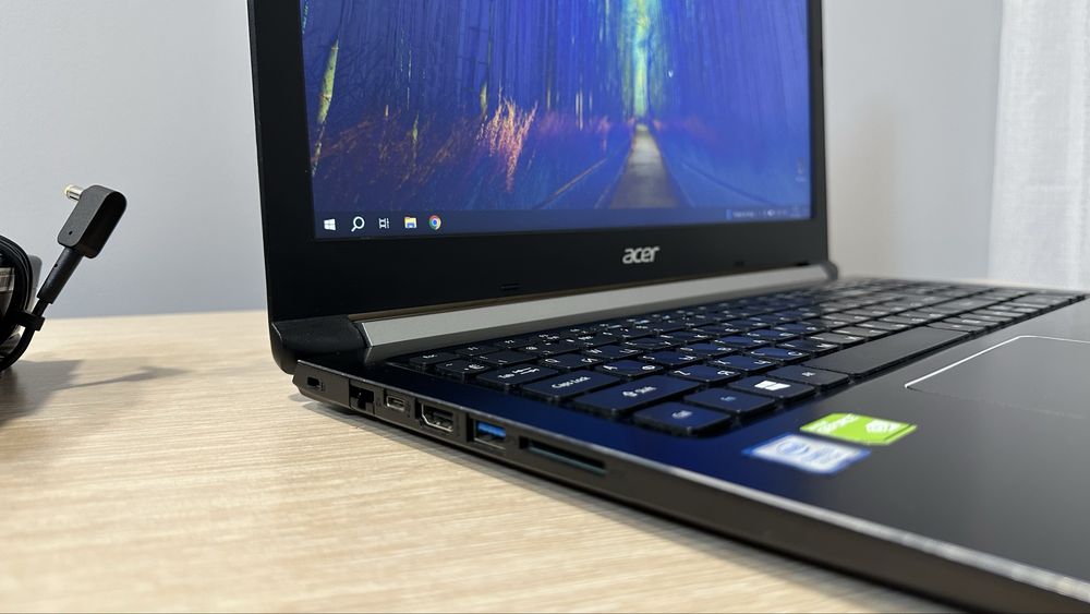 Мощный ноутбук Acer Aspire Core i3-8th/16GB/512GB SSD/Nvidia Geforce