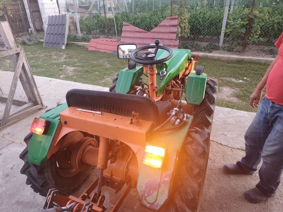 Tractor Pasquali 995 – 4x4, 35 CP, motor LDA 672, plug + freză