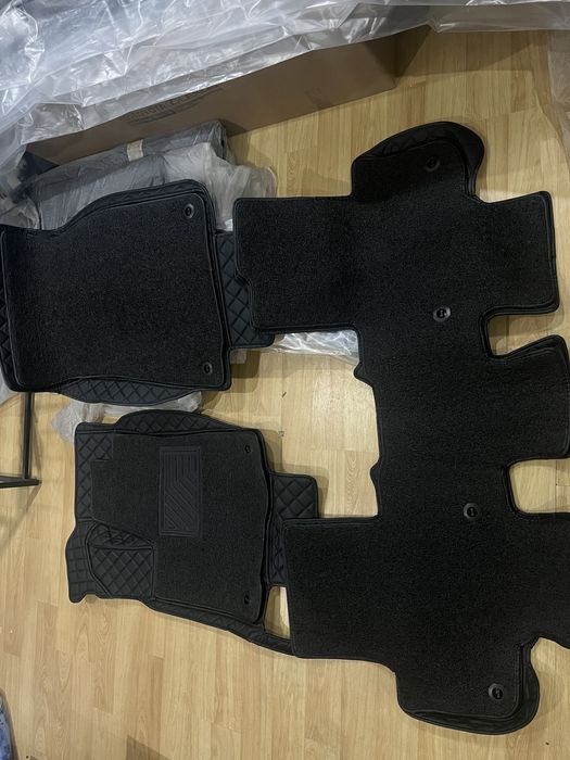 3D полики коврики на Тойота Хайландер 2015/2019