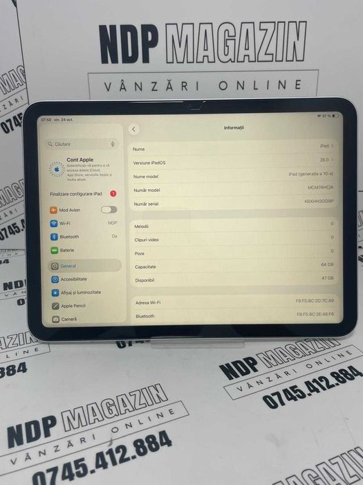 NDP Amanet NON-STOP Sos. Giurgiului 119 IPAD GEN 10 (43183)