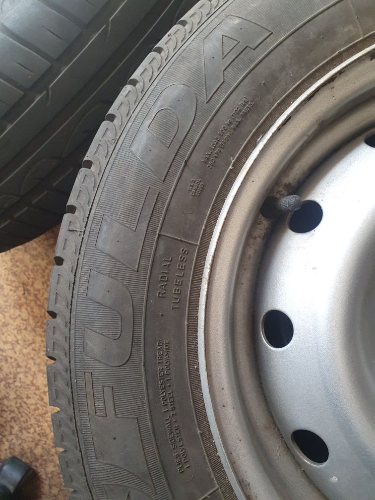 Джанти с гуми ФУЛДА 14 цола 175/70/14/   4  x  108 за пежо и ситроен