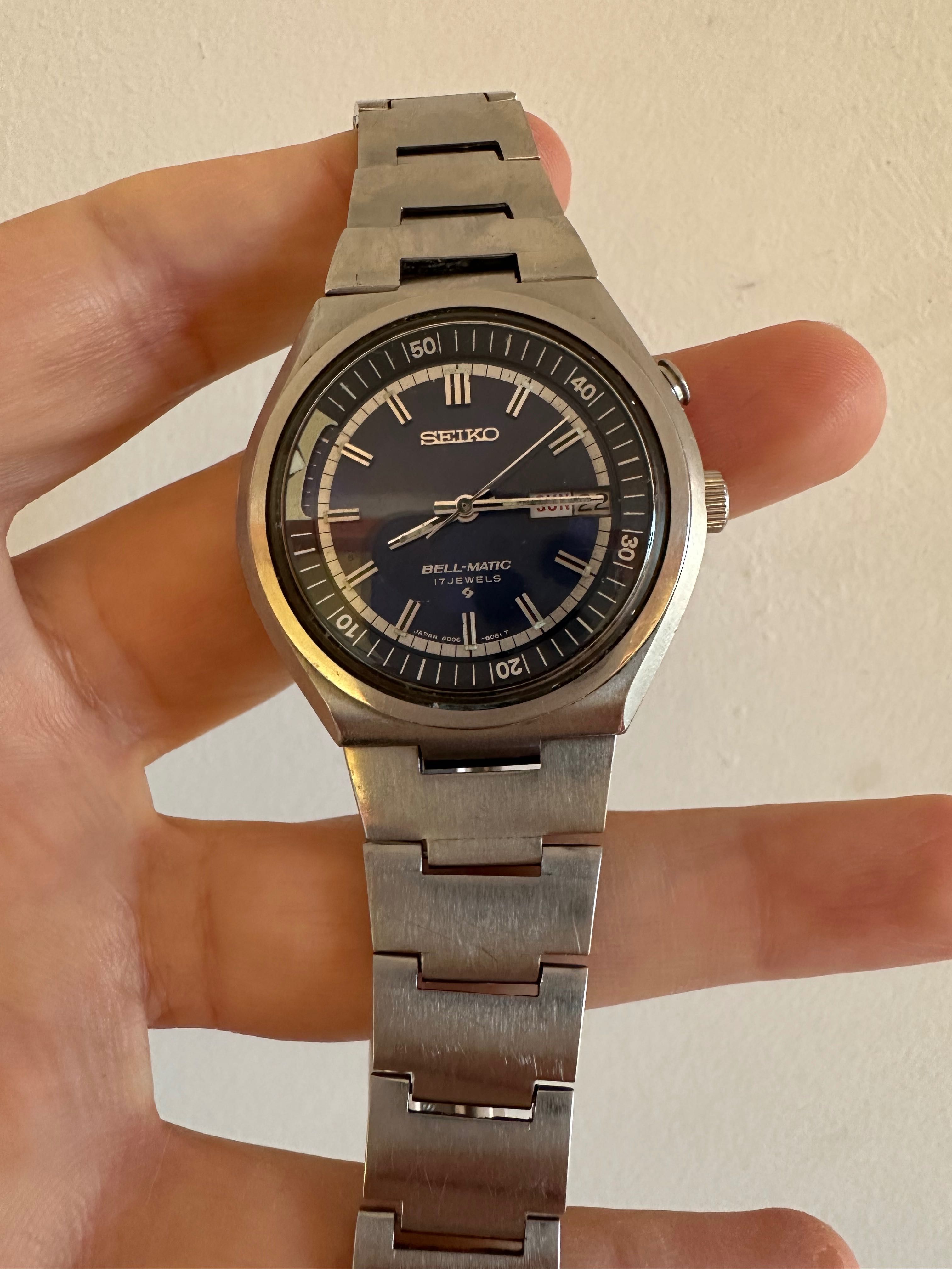 Seiko Bellmatic- Blue eyes 70s