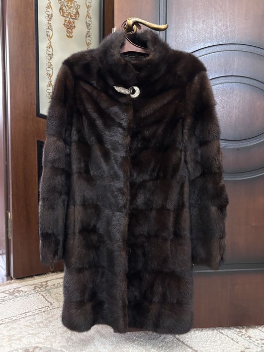 Шуба норковая б/у