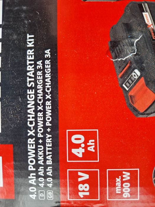 Einhell acumulator 4ah-incarcator 3A- 18 v