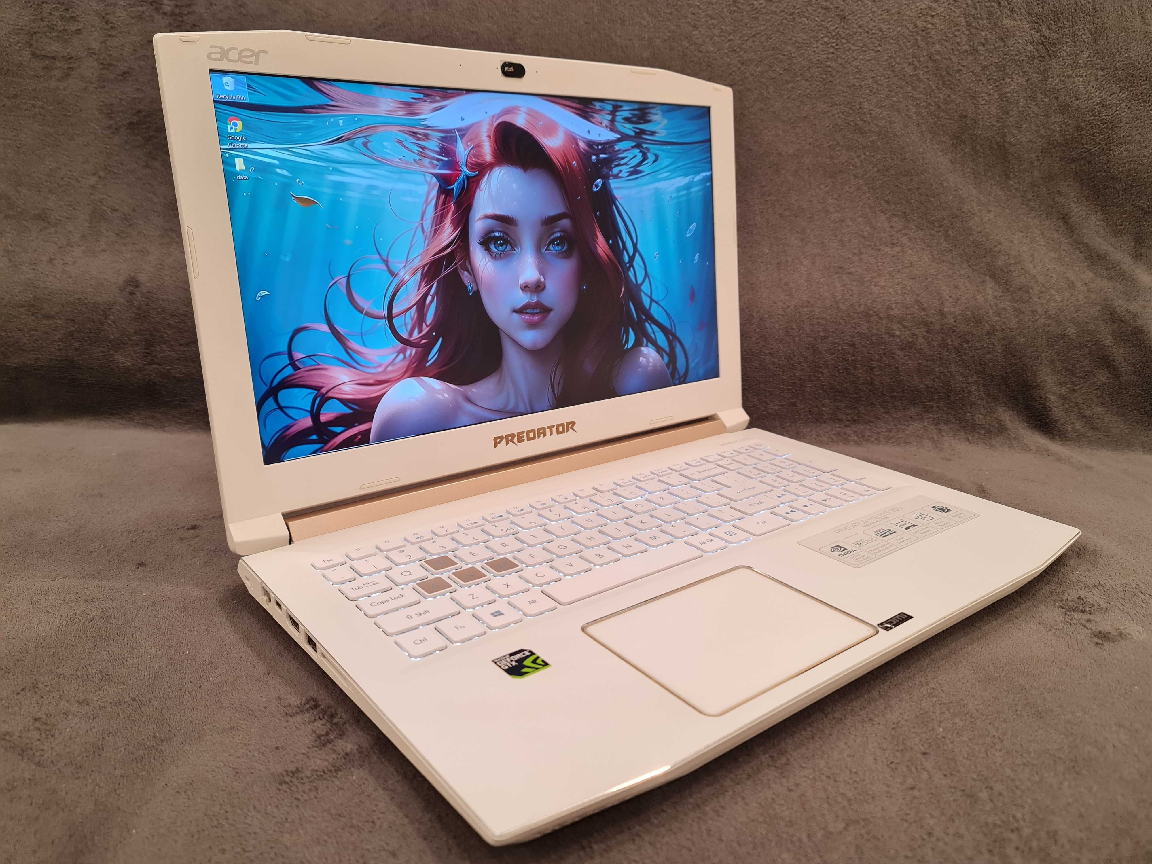 laptop gaming Acer Predator , 24 gb ram ,video GTX 1060, (model rar)
