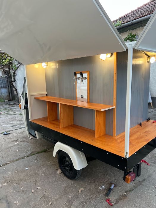 Piaggio ape cu dozator de prosecco de vanzare