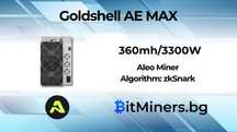 Goldshell AE MAX Алео Майнър