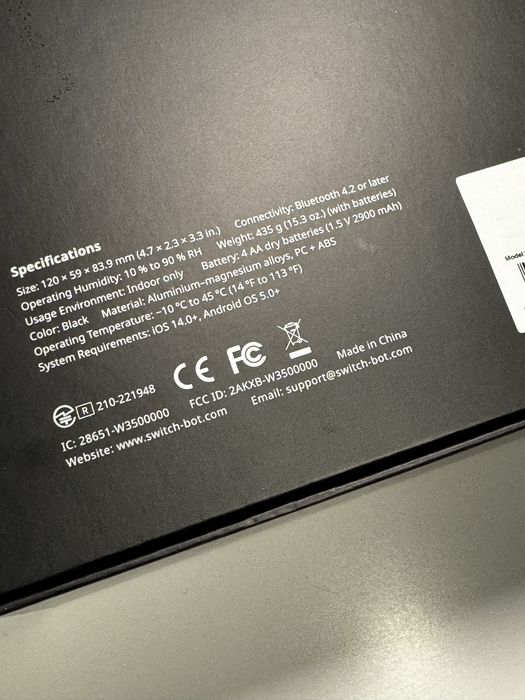 SwitchBot Lock Pro Pachet Smart. Keypad Touch, Baterie Duală. Sigilat.