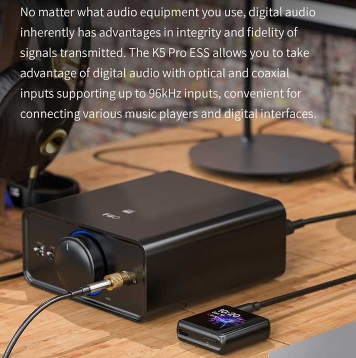 Vand amplificator casti Fiio K5 Pro