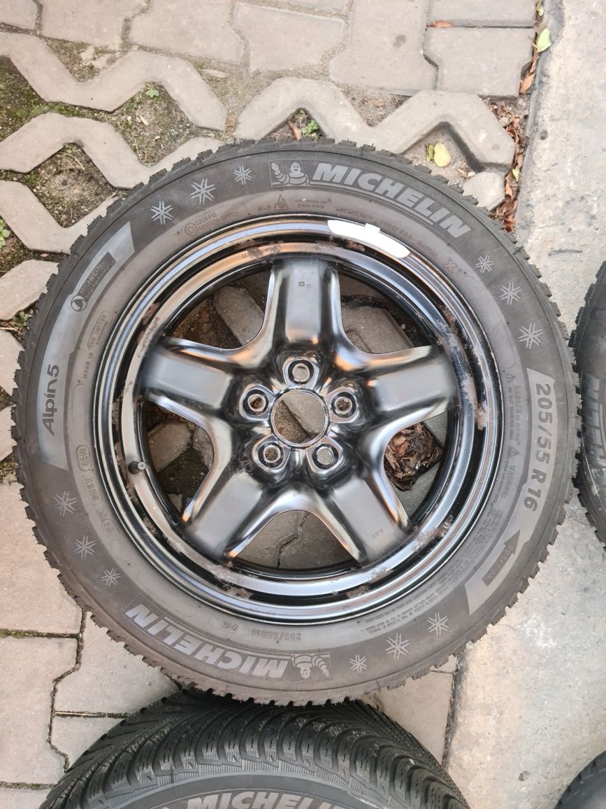 Roti de iarna Opel Astra J/K, 5x105mm, Michelin 205/55R16,Chevrolet