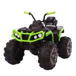 ATV electric pentru copii, Offroad 90W 12V cu scaun tapitat