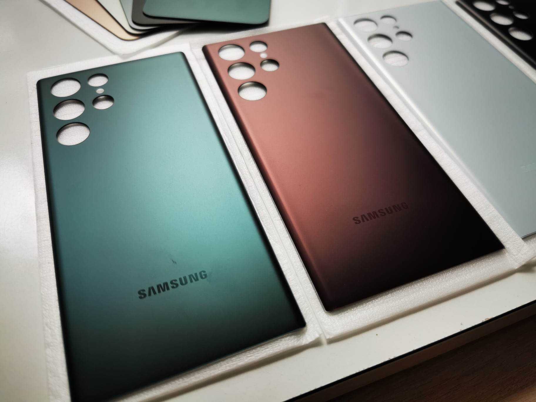 Capac Samsung Galaxy S20 S21 S22 ultra plus FE 5G carcasa spate sticla