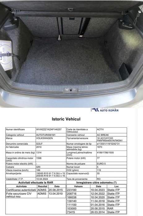 Vw golf 6 1.6 TDI 105cp