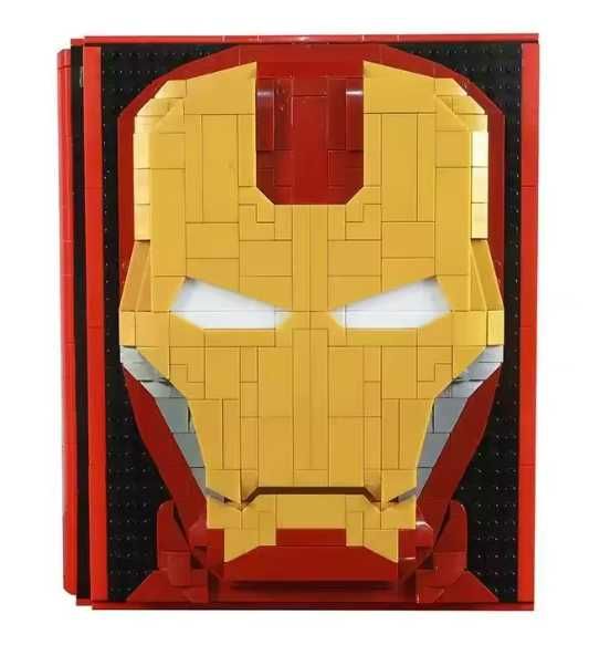 Лего Iron Man Книга с 52 минифигурки (Iron Book 2800+ части)