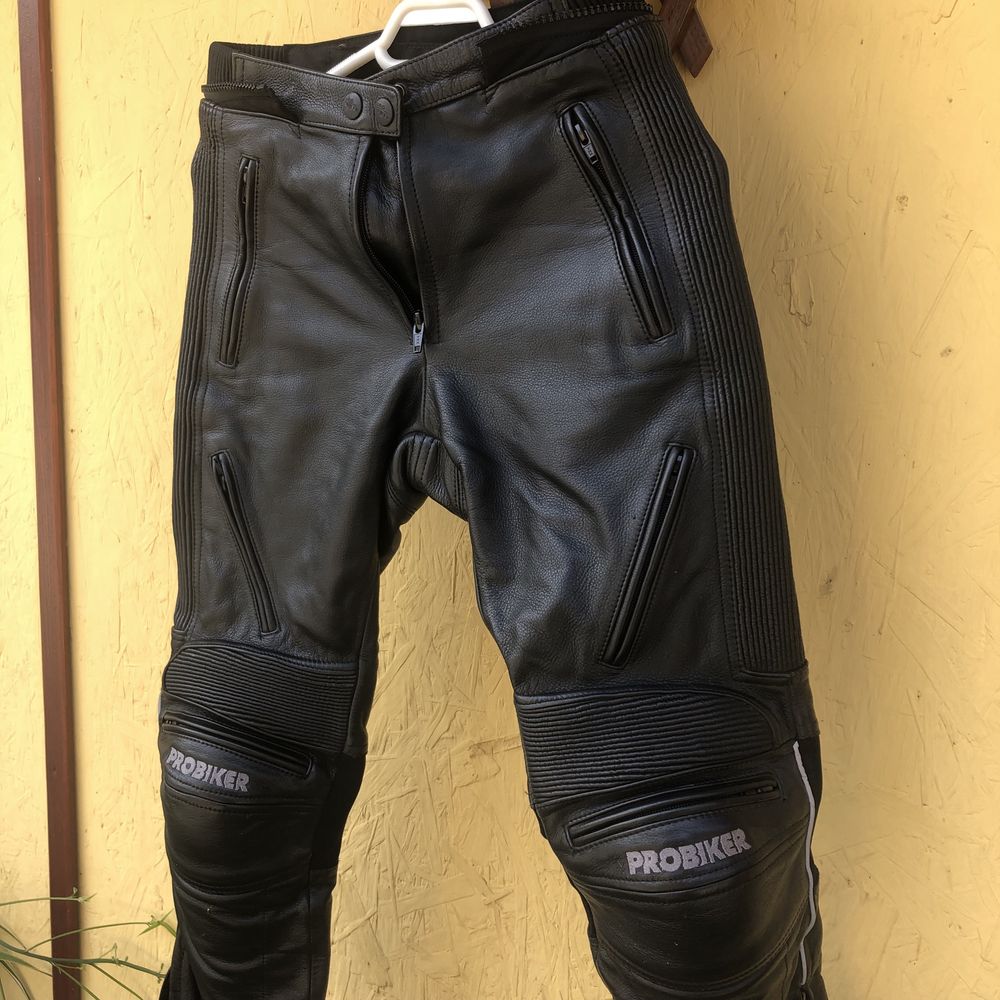 Pantalon Moto din piele