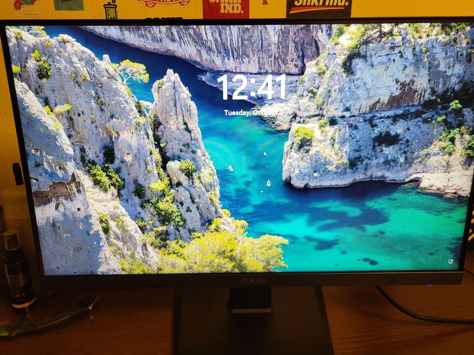 Monitor Eye Care ASUS VA24EHE, 23.8", Full HD, IPS, Rama ingusta, 75Hz