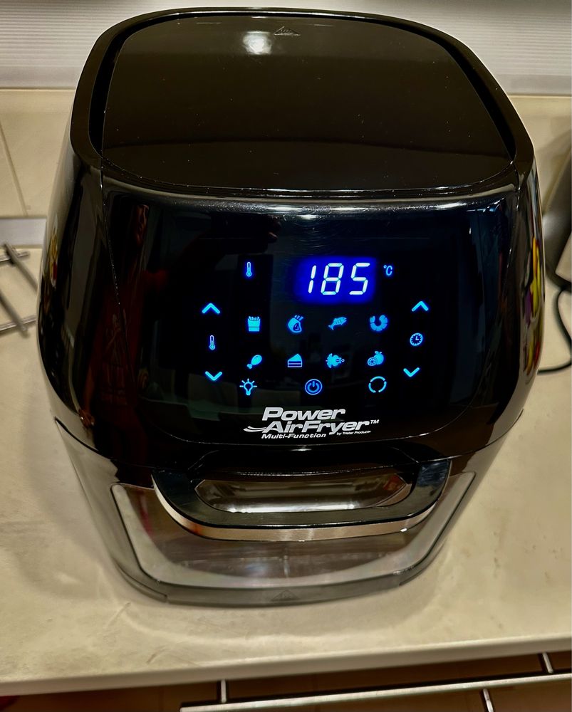 Friteuza MediaShop AirFryer Power M16439, 1800W, Negru