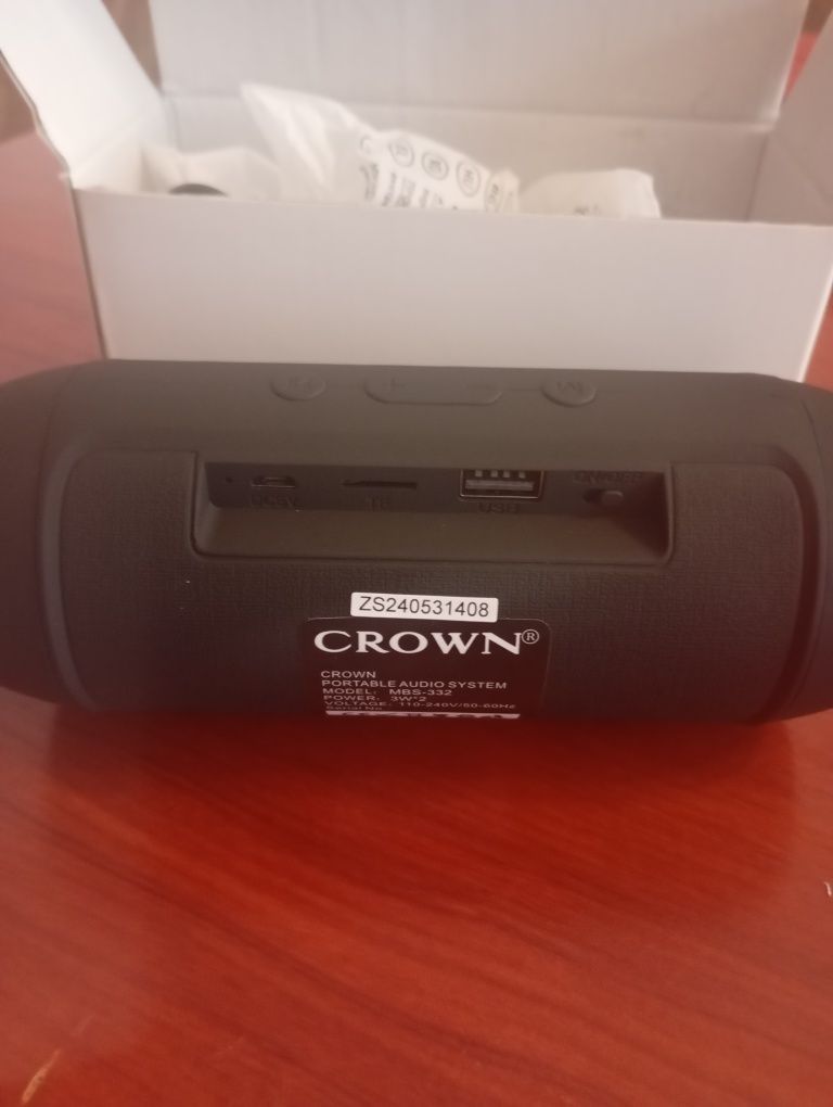 Bluetooth тонколона Crown.