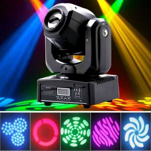 Moving Head GOBO LED 30/60W, Lumini automate Disco Scena DJ, DMX