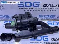 Corp Suport Carcasa Termostat cu Senzor Apa Ford C-Max 2 1.6 TDCI 2010 - 2018 Cod 9820023280[S0340]