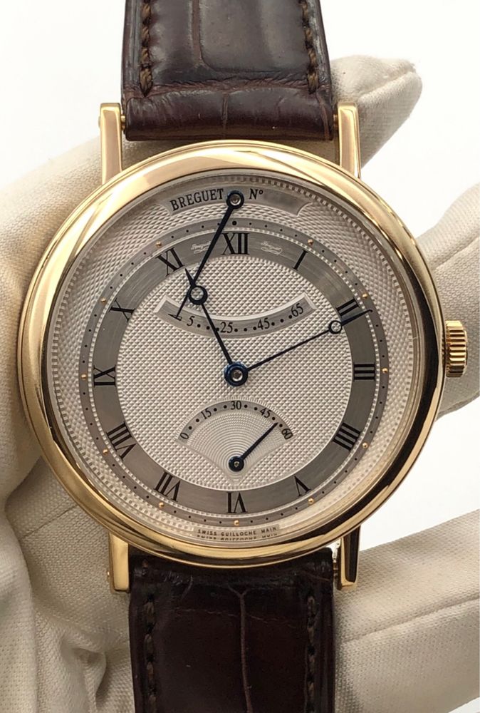 Швейцарские часы Breguer Classique Retrograde Yellow Gold 5207BA 12 9V