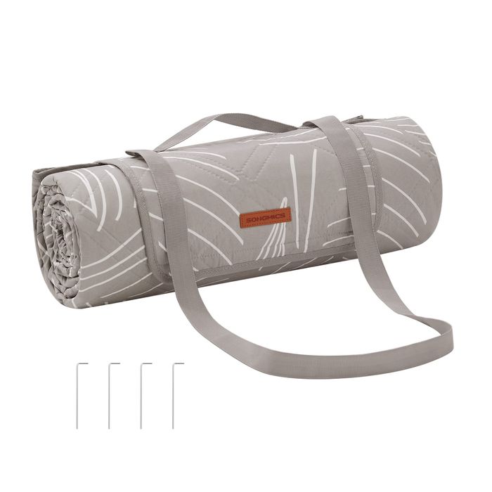 Одеяло за пикник, Songmics, 200x300см, водоустойчиво и издръжливо