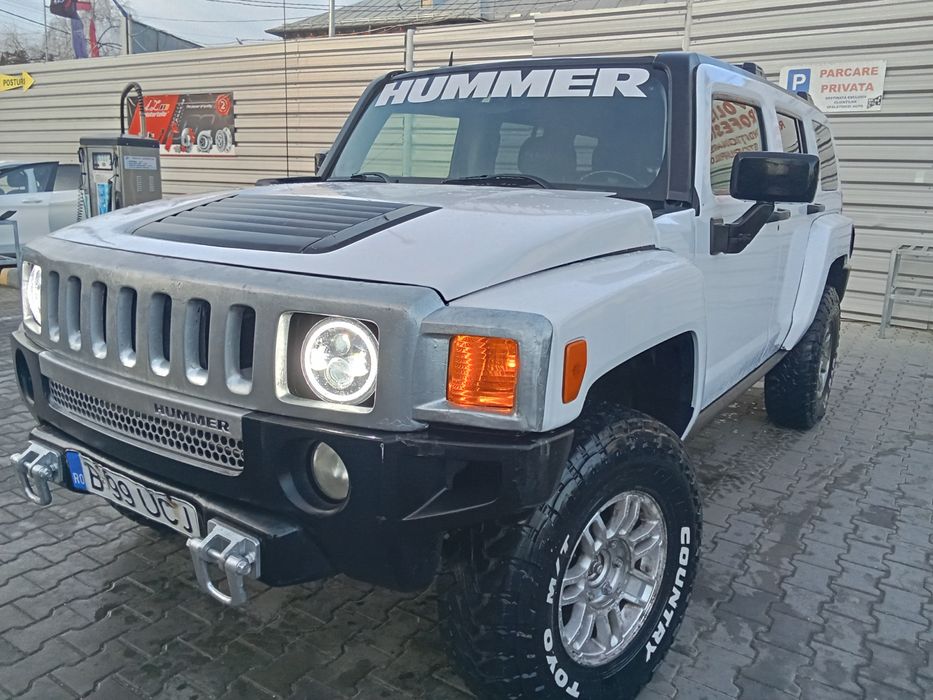 Hummer H3 2008 3.5i+GPL 4x4 Alb Perlat 13500€ Impecabil Variante