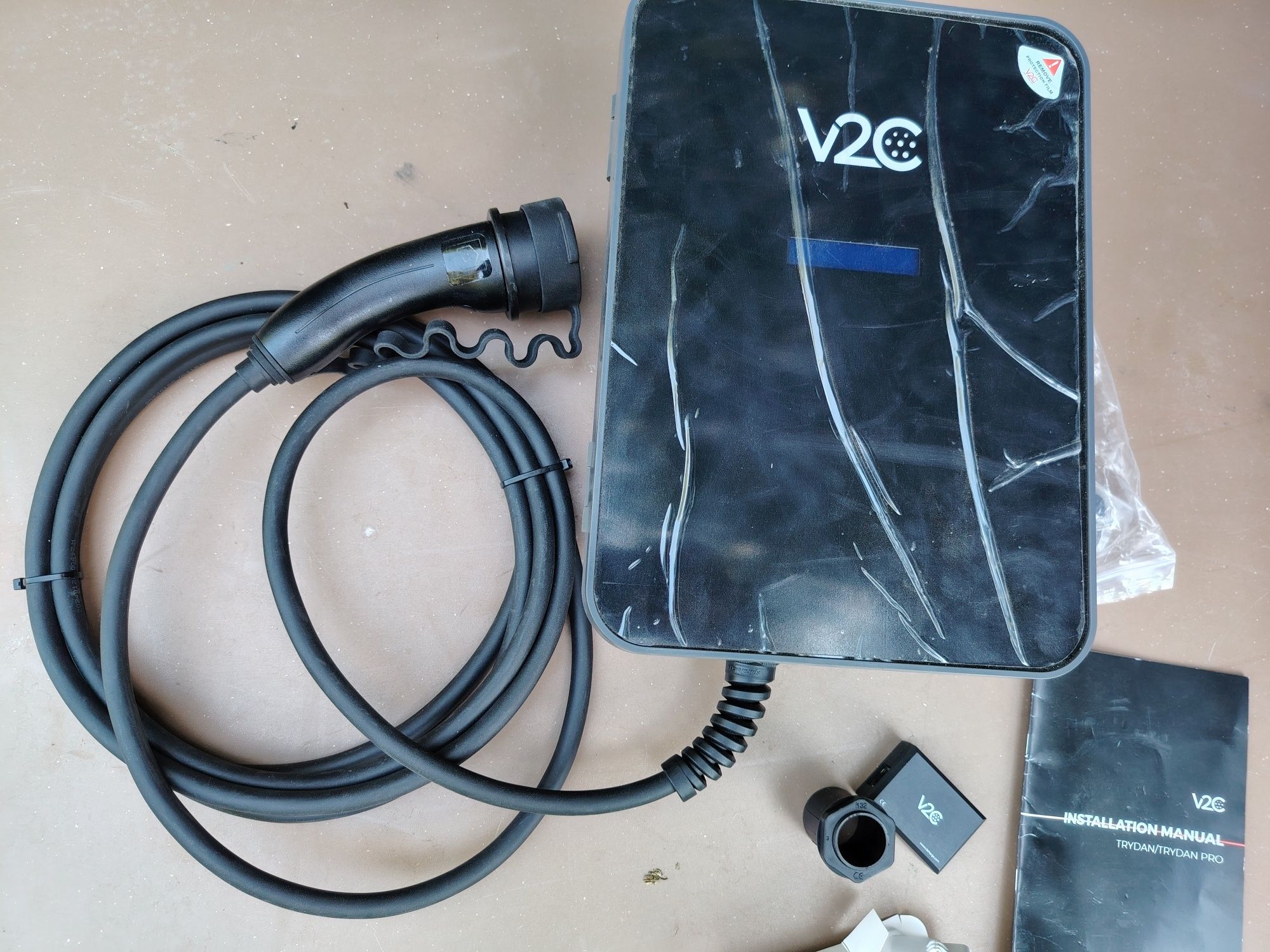 Statie profesionala incarcat masini electrice - EV V2C Trydan