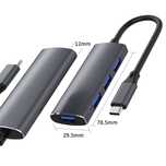 OTG Type C на HUB 3.0 (4 порта). Качественный! Алматы.