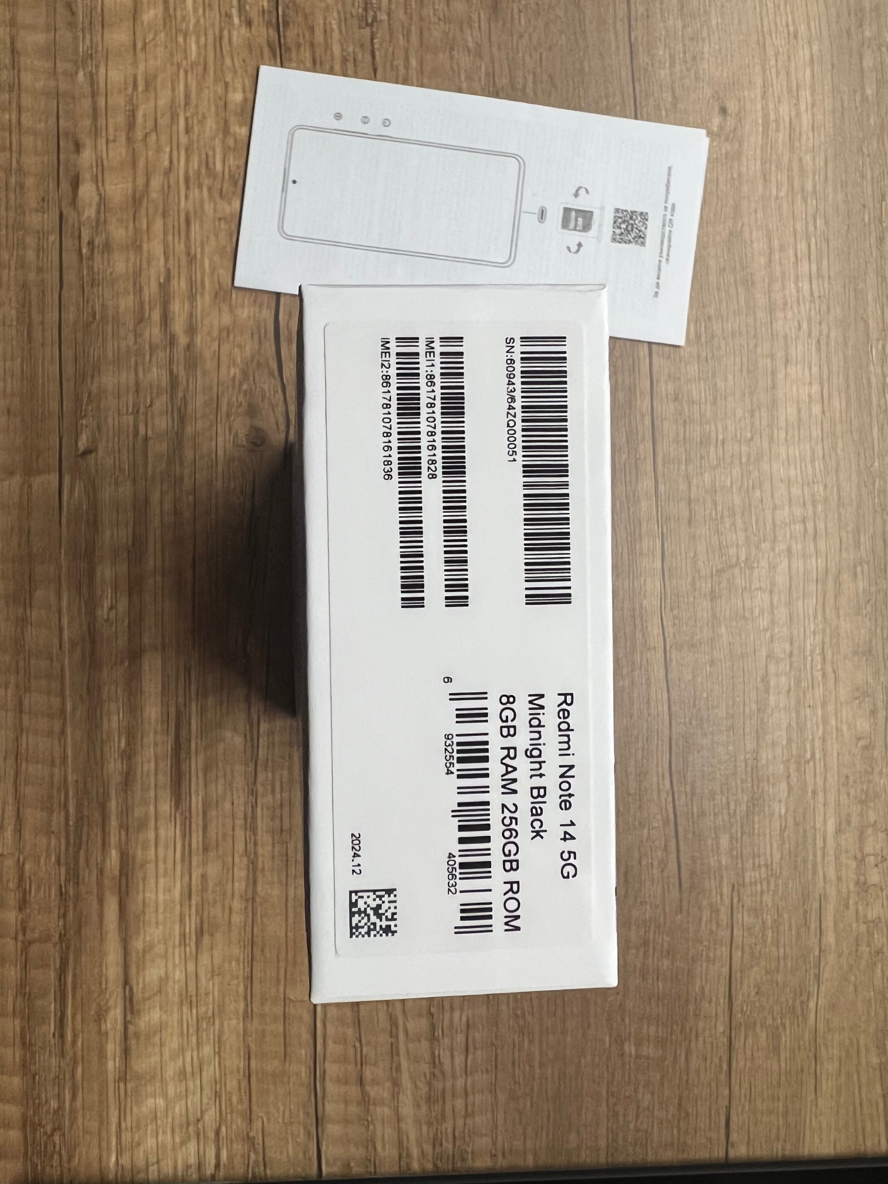 Смартфон Xiaomi Redmi Note 14 5G Black