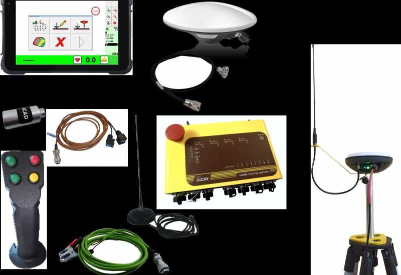 AgriCAD LL1 (Италия) уклонли майдонлари ва ГЭС қурилиши учун GPS сист.