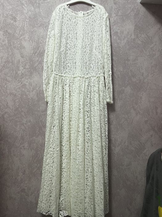 Платье гипюровое