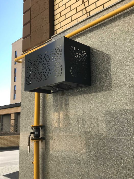 Новые корзины и медные трубы для кондиционеров.