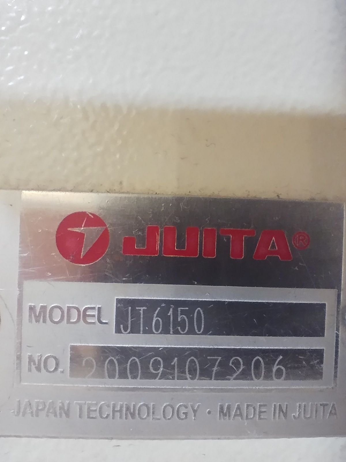 Швейная машина JUITA MODEL JT6150