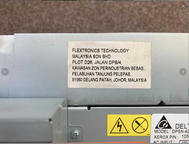 Placa alimentare + înalta tensiune + placa baza imprimanta Xerox