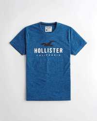 Tricou Hollister albastru mas.M -Lichidare stoc!!