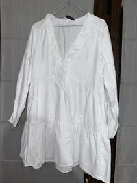 Бяла рокля ZARA