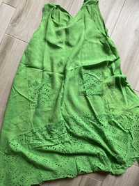 Rochie broderie din in si bumbac 44/46
