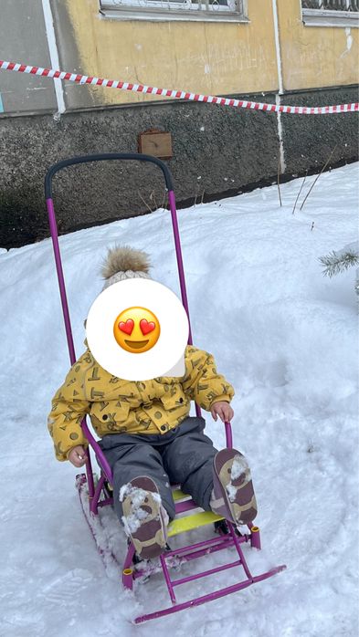 Детские санки в хорошем сост